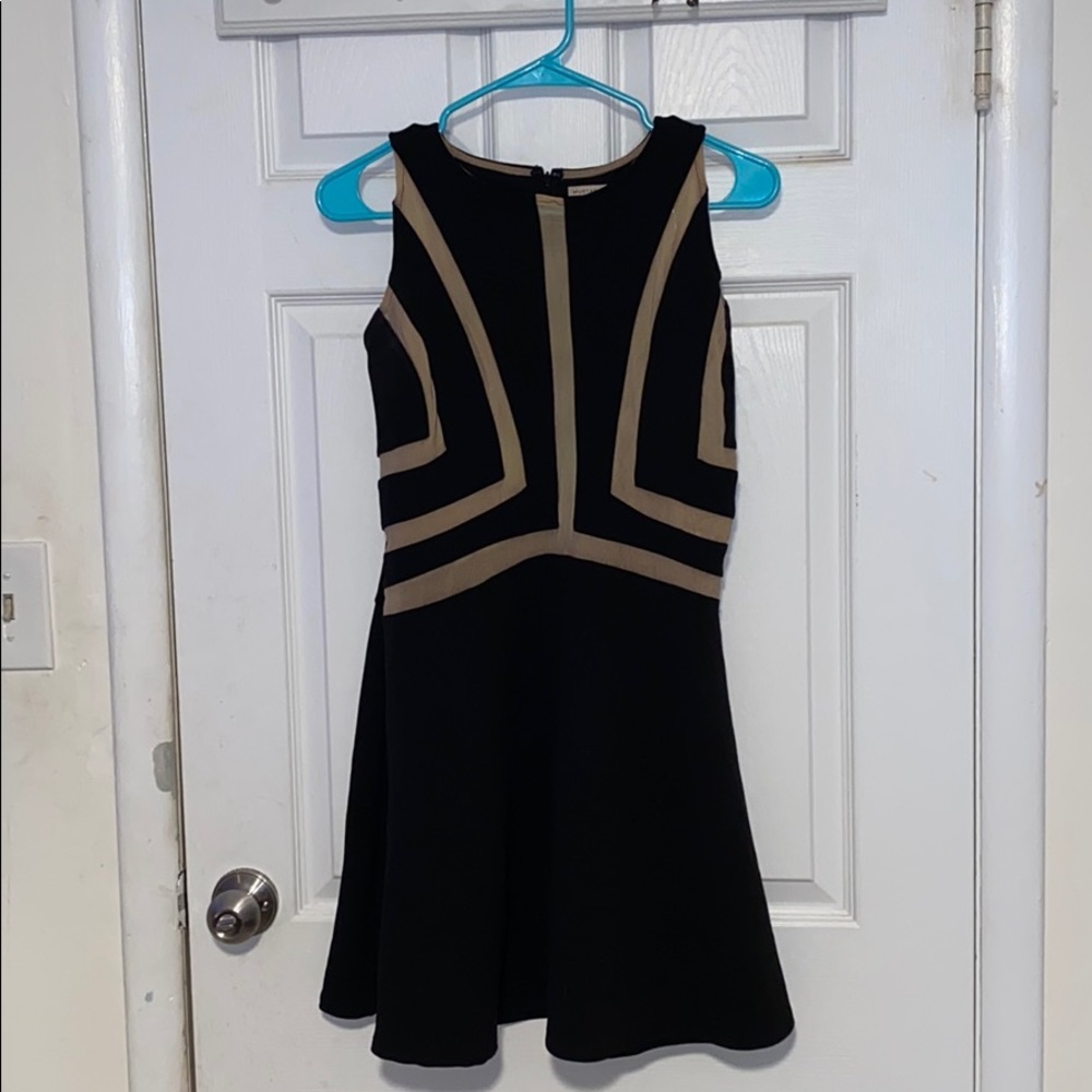 Black and Nude Dress
